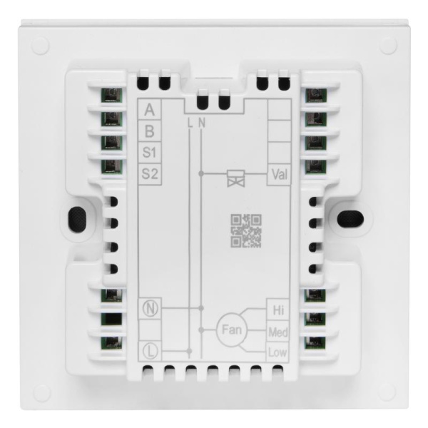 Пульт управления SRC-25 для 2-х трубных фанкойлов с диспетчеризацией Modbus SHUFT НС-1593397