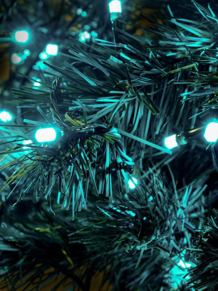 Гирлянда "Кристалл" DC-ILD120-COG 12м 120LED 220В с контроллером Shlights 4690601042811