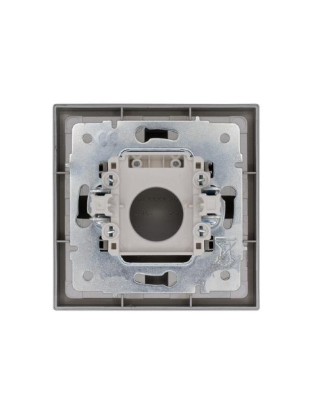 Вывод кабеля СП ZIMA IP20 механизм сер. матов. LEZARD 704-7488-197