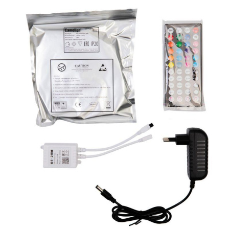 Лента светодиодная DSL-005 18LED/м RGB (уп.10м) Camelion 15683