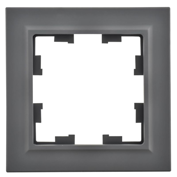 Рамка 1-м BRITE РУ-1-БрГ графит IEK BR-M12-K53