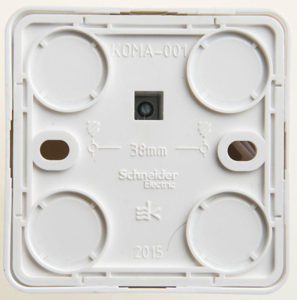Розетка компьютерная ОП Этюд RJ45 кат.5E бел. SE KOMA-001B