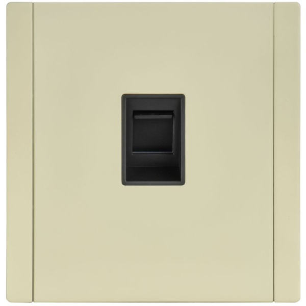Розетка компьютерная FORTE&PIANO FP832M RJ45 кат.5E сл. кость IEK FP-K10-1-M-K41