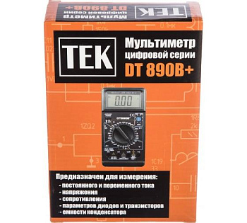 Мультиметр DT 890 B+ Ресанта 61/10/224