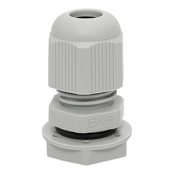 Сальник PG9 d4-8мм (d отверст. 16мм) IP54 PROxima EKF plc-pg-9-r