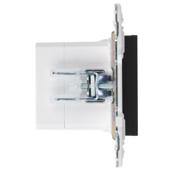 Розетка USB A+C 18Вт SKANDY SK-R13Bl черн. IEK SK-U22-018-K02