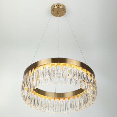 Люстра светодиодная Mary 6129-101 LED 28Вт 3000К хрусталь Rivoli Б0061903