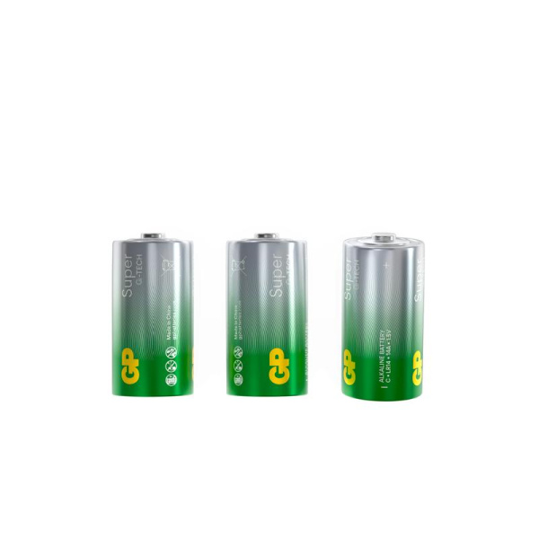 Элемент питания алкалиновый C/LR14 1.5В Super Alkaline G-Tech 14AA21-2CRSBC2 20/160 (блист.2шт) GP 1226