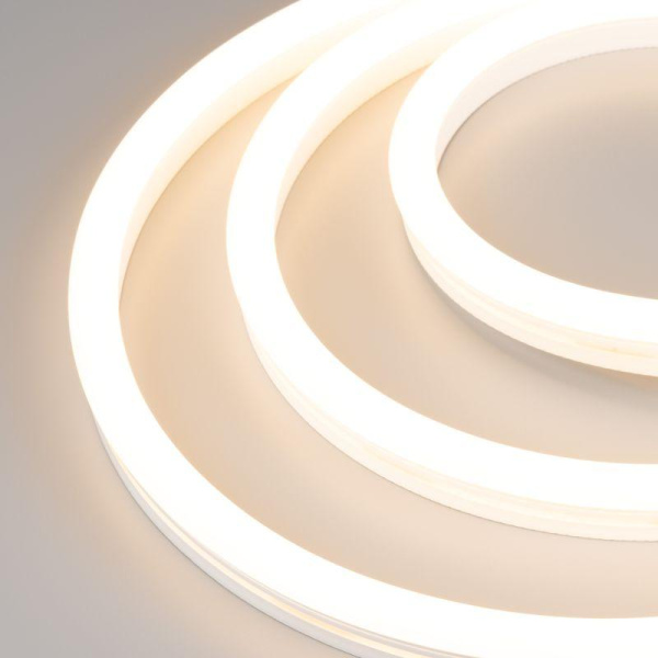 Лента светодиодная WAVE-SIDE-A120-12x25mm 230В Warm 3000К 12Вт/м IP67 wire x2 грибовидная форма герметичная (уп.50м) Arlight 051933