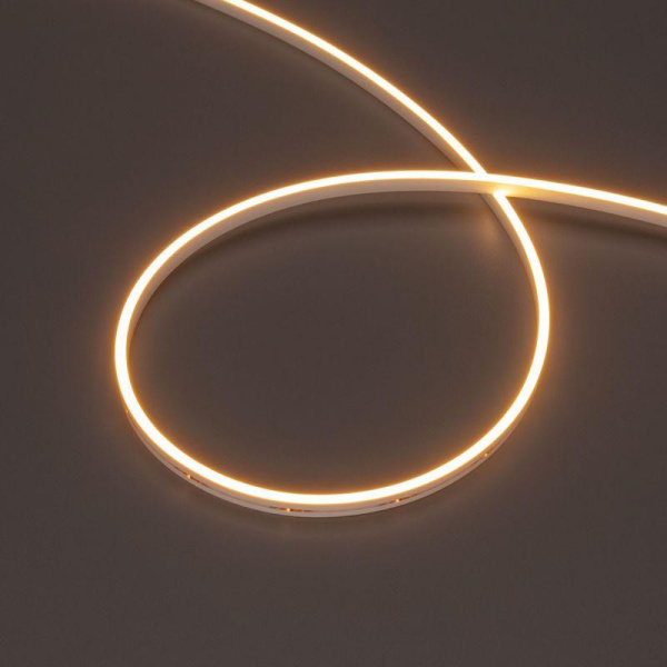 Лента светодиодная MOONLIGHT-SIDE-M196-03x06mm 24V Warm 2300К 7.2Вт/м IP54 2216 wire x2 прямой вывод кабеля герметичная (уп.5м) Arlight 039568