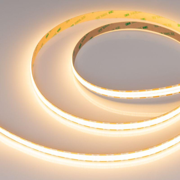 Лента светодиодная COB-X1088-12mm 24V Warm 2700К 22Вт/м IP20 (уп.5м) Arlight 046933
