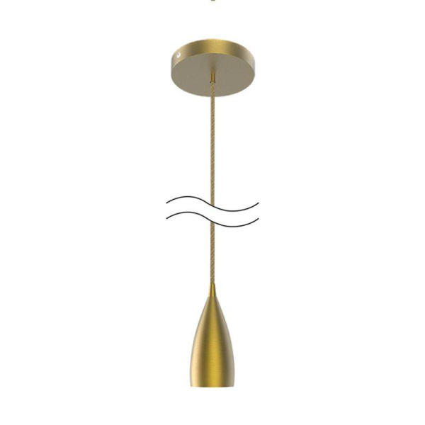 Светильник Decor E27 IP20 200-240В 1м подвесной бронз. GAUSS PL032