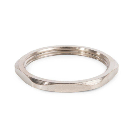 Гайка латунная плоская ГП-М40 (уп.25шт) Fortisflex 88235