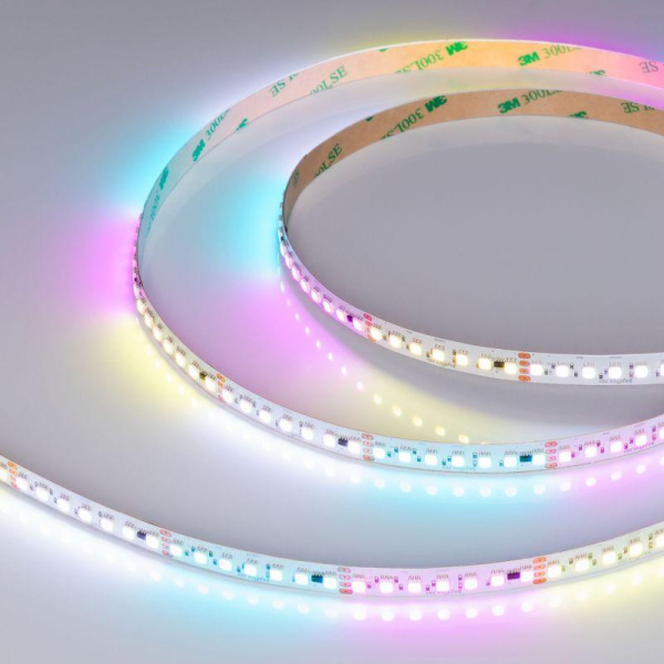 Лента светодиодная SPI-F140-10mm 24V RGB-PX7-BPT 22Вт/м IP20 3535 бегущий огонь (уп.5м) Arlight 043132