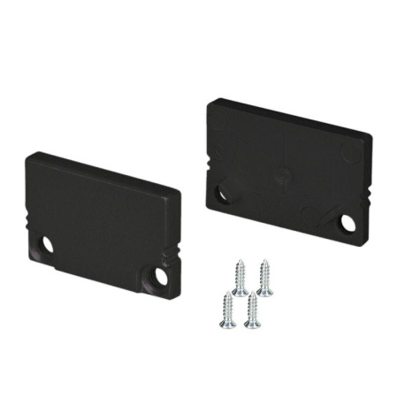 Заглушка SL-SLIM20-H13 BLACK глухая пластик Arlight 037512