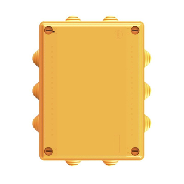 Коробка ответвительная FS 150х110х70мм IP55 4п 450В 32А 10кв.мм с кабельными вводами и клеммниками нерж. контакт пластик. DKC FSK21410