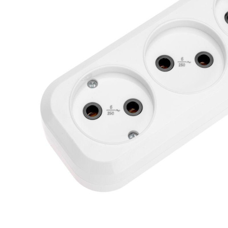 Удлинитель 3х5м без заземл. 2х0.75 бел. PROCONNECT 13-4207