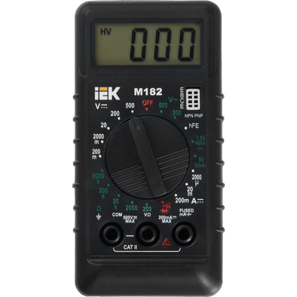 Мультиметр цифровой Compact M182 IEK TMD-1S-182