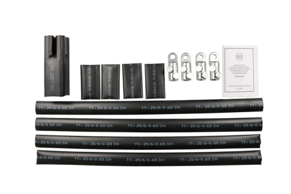 Муфта кабельная концевая универс. 1кВ HT2-01/4x70-120L12 (4ПКВНтп-1-70-120) пластмас. изоляция; без брони; с болтов. наконечн. НИЛЕД 16000201