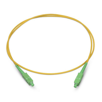 Шнур оптический simplex SC/APC-SC/APC 9/125см 15м LSZH Cabeus 8178c