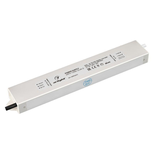 Блок питания ARPV-12080-SLIM-D 12В 6.7А 80Вт IP67 метал. Arlight 025744(1)