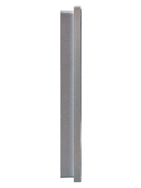 Рамка 3-м BRITE РУ-3-1-БрА металл алюм. IEK BR-M32-M-K47