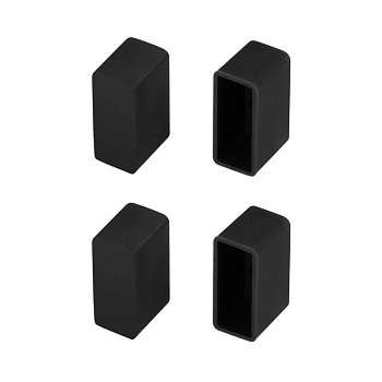 Заглушка WPH-FLEX-0616-SIDE BLACK глухая пластик (комплект) Arlight 045881