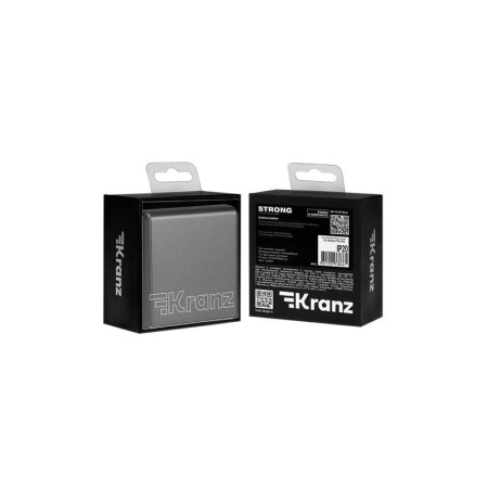 Вывод кабеля STRONG графит Kranz KR-78-0736-6