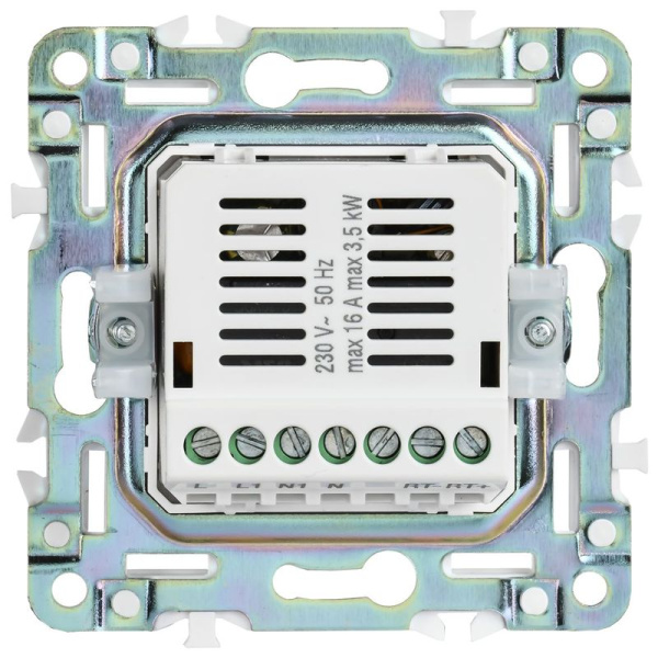 Термостат электронный SKANDY SK-T01Bl с индикацией черн. IEK SK-RT11-K02