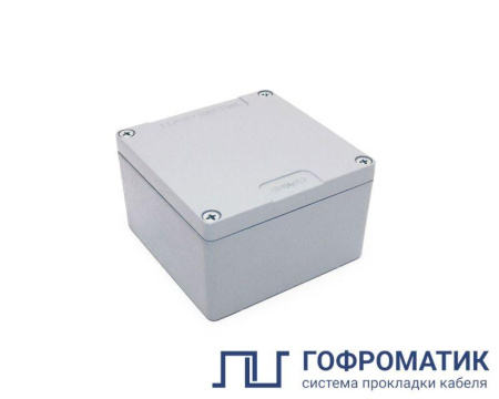 Коробка ответвительная 100х100х61 IP66/67 алюм. ГОФРОМАТИК zeta30391