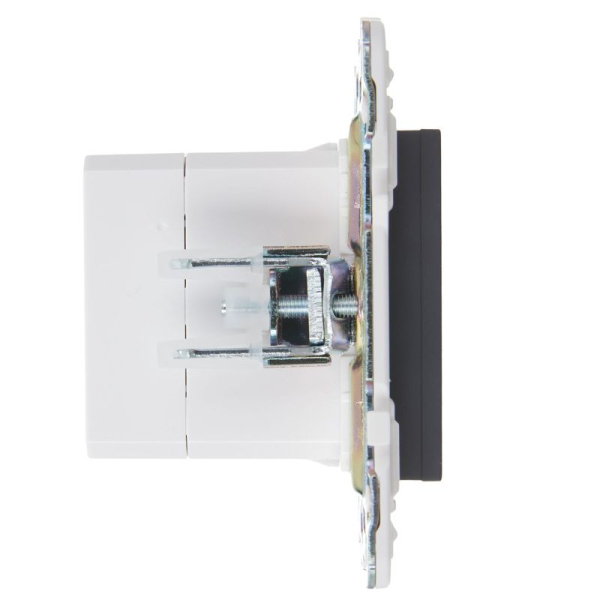 Розетка USB A+C 3.1А SKANDY SK-R14T титан IEK SK-U22-D31-K48