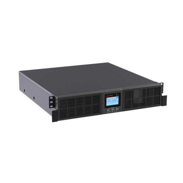 Источник бесперебойного питания онлайн для Small Rackmount 3000В.А/3000Вт 1/1 6хIEC C13 1хIEC C19 EPO USB RS-232 Rack 2U без АКБ 9А.ч DKC SMALLR3A0PI