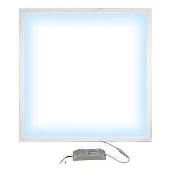 Светильник светодиодный ULP-6060-42W/6500K EFFECTIVE WHITE 42Вт 6500К офисный потолочный встраив. опал. рассеив. с источником питания бел. Uniel UL-00004671