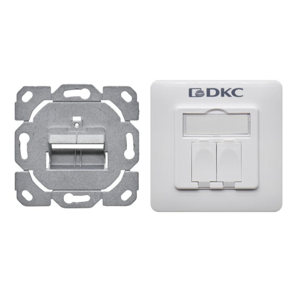 Адаптер настенный для модулей Keystone (для модулей форм-фактора S19) DKC RNW1W