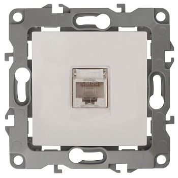 Розетка компьютерная Эра12 12-3107-02 RJ45 сл. кость Эра Б0014724