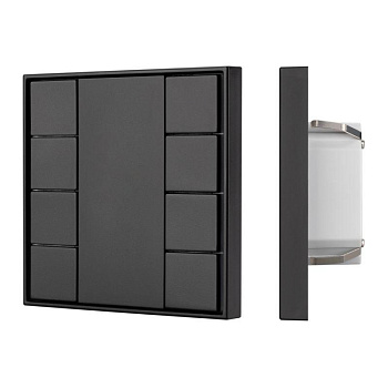 Панель KNX-223-8-BLACK (BUS) (IP20 пластик) INTELLIGENT ARLIGHT 028759