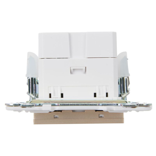 Розетка USB A+C 3.1А SKANDY SK-R14Sh шампань IEK SK-U22-D31-K37