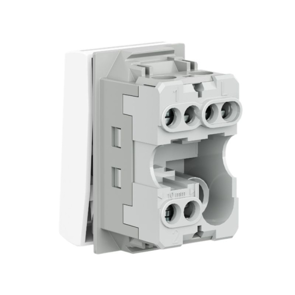 Переключатель перекрестный 1-кл. 1мод. Viva 16А IP20 бел. DKC 45012