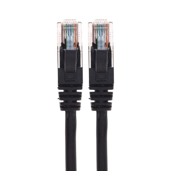 Патч-корд U/UTP CAT 6 RJ45-RJ45 26AWG LSZH черн. 0.5м Rexant 02-0292-05