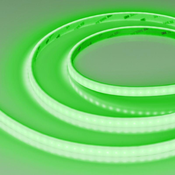 Лента светодиодная RTW-PSW-A120-10mm 24V Green 9.6Вт/м IP67 2835 герметичная (уп.5м) Arlight 040765