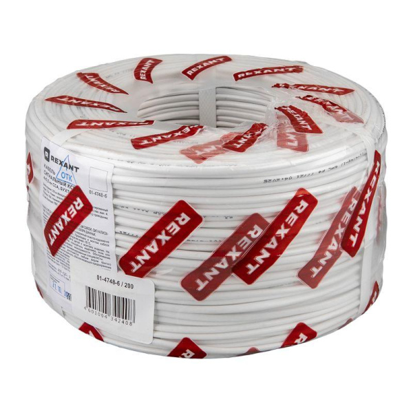 Кабель КСВЭВ 4х0.5 ССА (бухта) (м) Rexant 01-4748-6