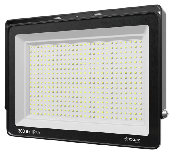 Прожектор светодиодный PREMIUM 300Вт 6500К 30000лм IP65 КОСМОС KOS_PR_LED_300