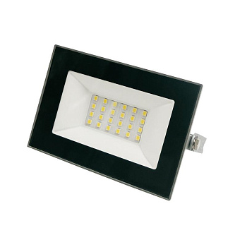 Прожектор светодиодный ULF-Q516 30W/6500K IP65 220-240В GREY 6500К дневной свет сер. Volpe UL-00008355