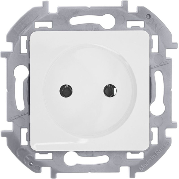 Розетка 1-м СП Inspiria 16А IP20 250В 2P механизм бел. IEK 673710