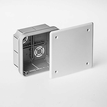 Коробка СП Тусо распаячная 92х92х45мм усиленная IP30 Ruvinil 10120