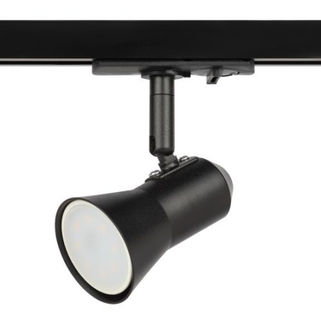 Светильник трековый TR37-GU10 BK 1ф MR16 черн. Эра Б0053304