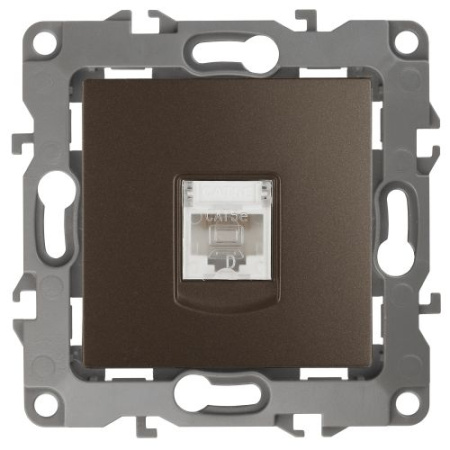 Розетка компьютерная Эра12 12-3107-13 RJ45 бронз. Эра Б0019351