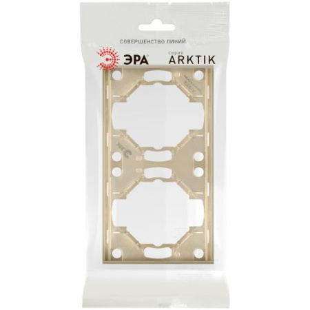 Рамка 2-м Arktik шампань 16-5002-04 Эра Б0070557