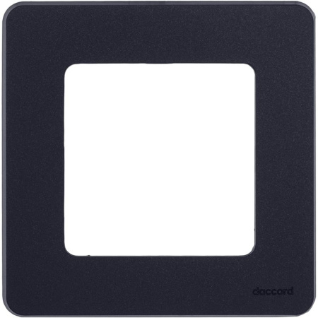 Рамка 1-м СП Inspiria IP20 антрацит IEK 673933