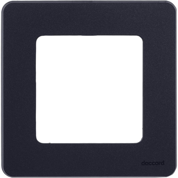 Рамка 1-м СП Inspiria IP20 антрацит IEK 673933